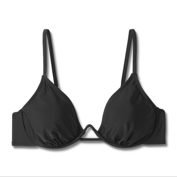 2/$20   Wild Fable Underwire Bikini Top - Black - Picture 3 of 7
